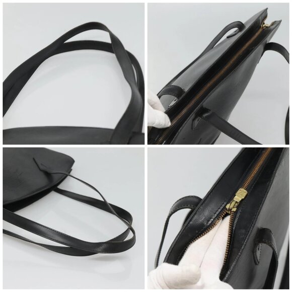 LOUIS VUITTON Epi Saint Jacques Shopping Shoulder Bag Black M52262 Auth 119122 - Picture 16 of 16